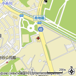 神奈川日産自動車藤沢大庭店周辺の地図