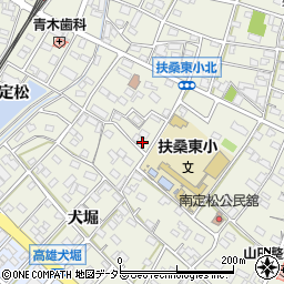 愛知県丹羽郡扶桑町高雄定松郷138周辺の地図