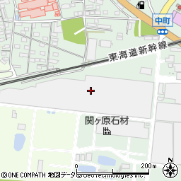 関ヶ原石材労組周辺の地図