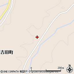 島根県安来市上吉田町350周辺の地図