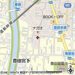 神奈川県平塚市豊田本郷1847周辺の地図