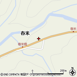 鳥取県八頭郡若桜町舂米191周辺の地図