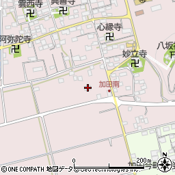 滋賀県長浜市加田町126周辺の地図