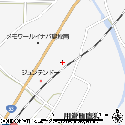 鳥取県鳥取市用瀬町鷹狩670周辺の地図