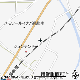 鳥取県鳥取市用瀬町鷹狩670周辺の地図