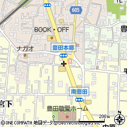 神奈川県平塚市南豊田19-2周辺の地図