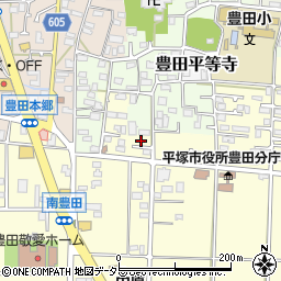 神奈川県平塚市南豊田340-1周辺の地図