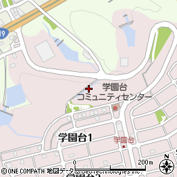 岐阜県瑞浪市学園台5丁目周辺の地図