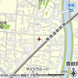 神奈川県平塚市寺田縄130-8周辺の地図