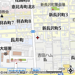 岐阜県大垣市寿町1周辺の地図