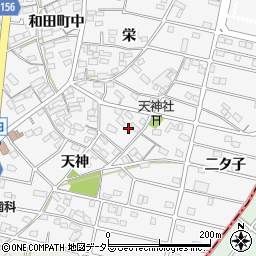 愛知県江南市和田町天神123周辺の地図