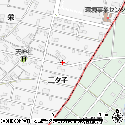 愛知県江南市和田町二タ子66周辺の地図