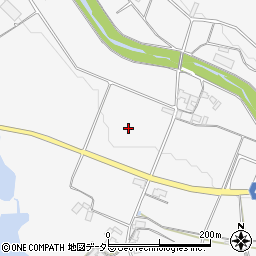 京都府綾部市物部町松山周辺の地図