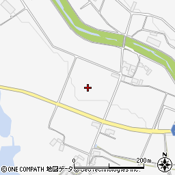 京都府綾部市物部町（松山）周辺の地図