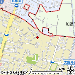 神奈川県藤沢市大鋸1189周辺の地図