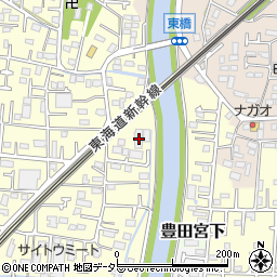 神奈川県平塚市寺田縄110-1周辺の地図