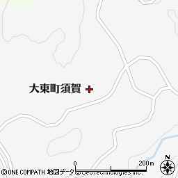 島根県雲南市大東町須賀805周辺の地図