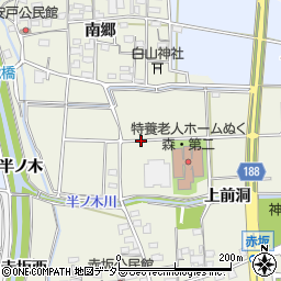 愛知県犬山市羽黒安戸南1丁目周辺の地図