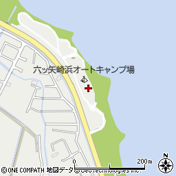 六ツ矢崎浜オートキャンプ場周辺の地図
