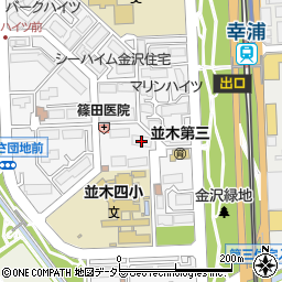 金沢シーサイドタウン並木三丁目第一住宅８－３号棟周辺の地図