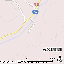 京都府福知山市夜久野町畑2391周辺の地図