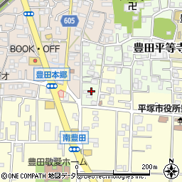 神奈川県平塚市豊田宮下835-1周辺の地図