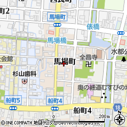 〒503-0922 岐阜県大垣市馬場町の地図