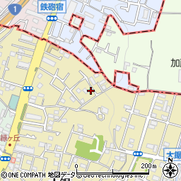 神奈川県藤沢市大鋸1193-9周辺の地図