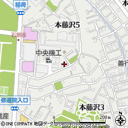 藤沢善行ニューライフＢ棟周辺の地図