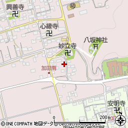 滋賀県長浜市加田町82周辺の地図