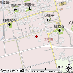 滋賀県長浜市加田町132周辺の地図