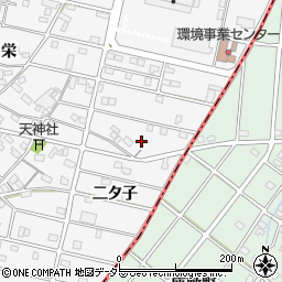 愛知県江南市和田町二タ子52周辺の地図