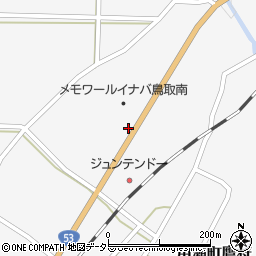 鳥取県鳥取市用瀬町鷹狩660周辺の地図