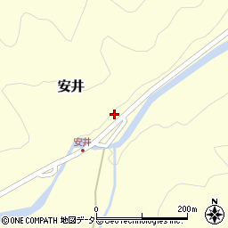 兵庫県養父市安井180周辺の地図