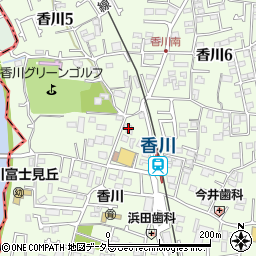 ＦＯＲＥＳＴ茅ヶ崎周辺の地図
