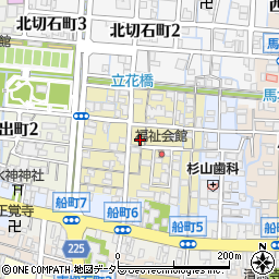 岐阜県大垣市切石町周辺の地図