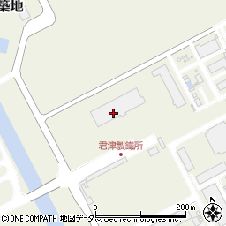 関西保温工業株式会社　君津現場事務所周辺の地図
