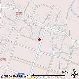 安曇川古賀郵便局周辺の地図