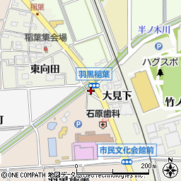 中部読売新聞犬山サービスセンターエミ周辺の地図