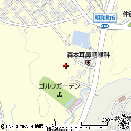 岐阜県多治見市明和町周辺の地図