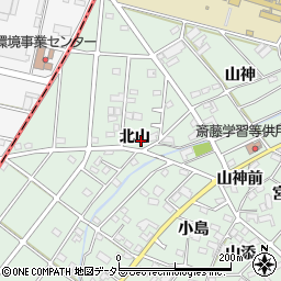 ヴィ・シックス北山周辺の地図