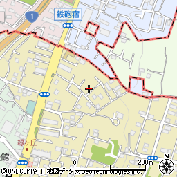 神奈川県藤沢市大鋸1213-14周辺の地図