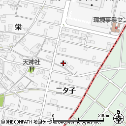 愛知県江南市和田町二タ子59周辺の地図