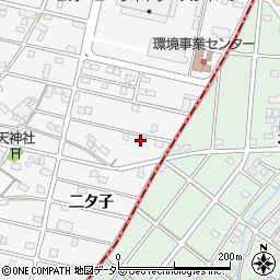 愛知県江南市和田町二タ子44周辺の地図