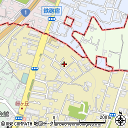 神奈川県藤沢市大鋸1213-17周辺の地図