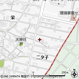 愛知県江南市和田町二タ子59-1周辺の地図