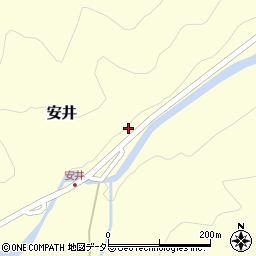 兵庫県養父市安井177周辺の地図