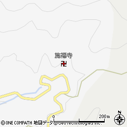 施福寺周辺の地図