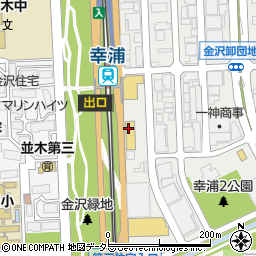 神奈川いすゞ自動車株式会社　金沢営業所工場周辺の地図