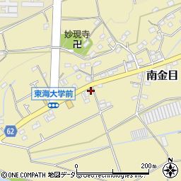 神奈川県平塚市南金目358周辺の地図